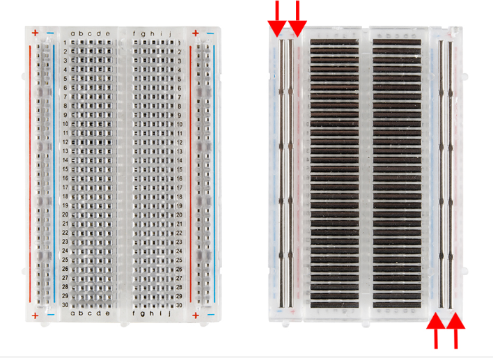 Breadboard internals